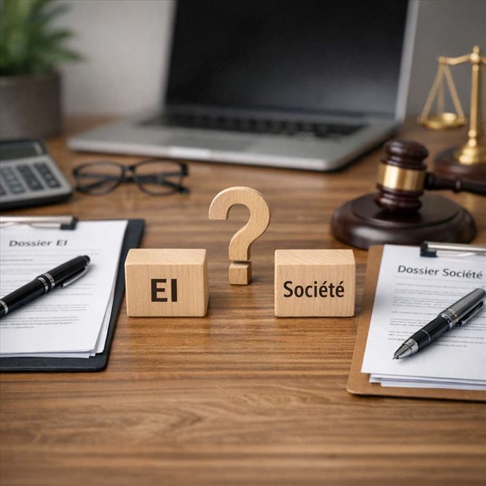 EI ou société en profession libérale : comment choisir ?