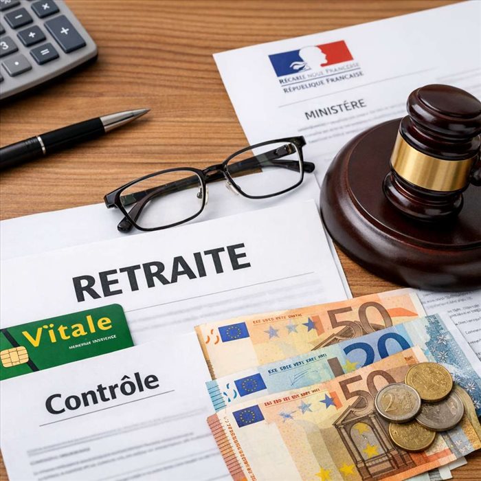 Retraite suspendue après contrôle : causes, démarches et recours