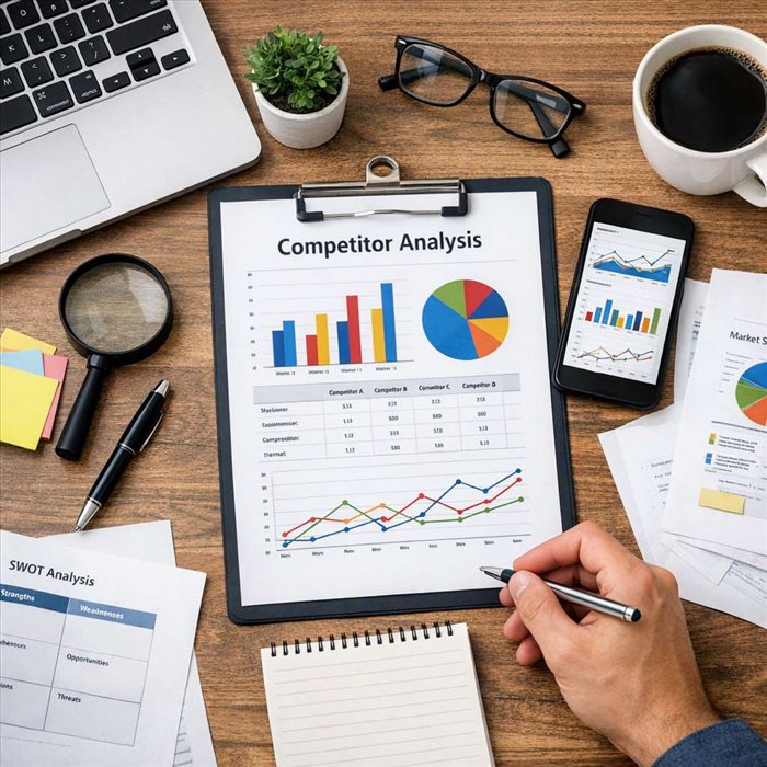 Analyse de la concurrence : méthode simple et efficace