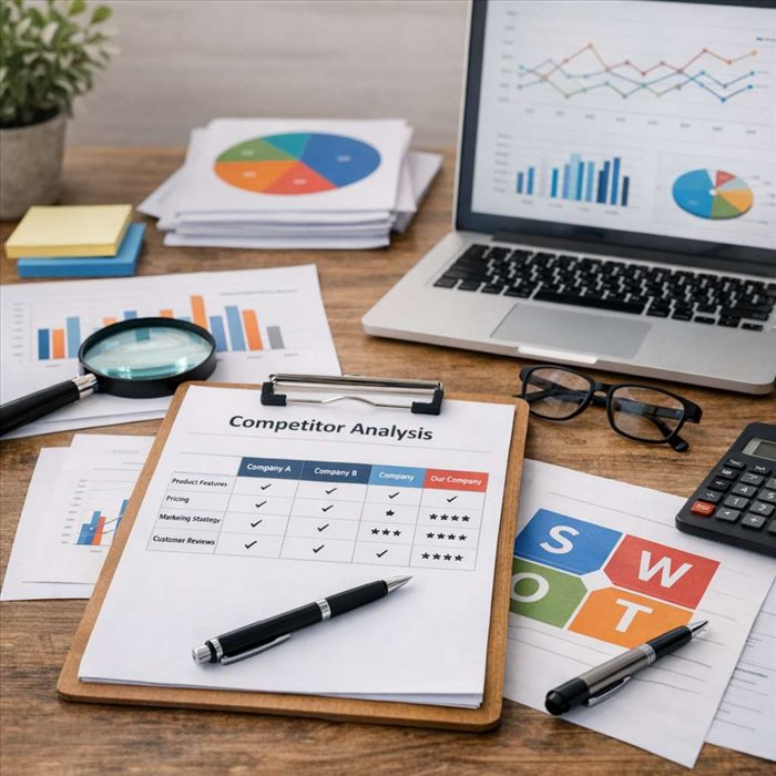 Benchmark concurrentiel : méthode simple pour analyser la concurrence