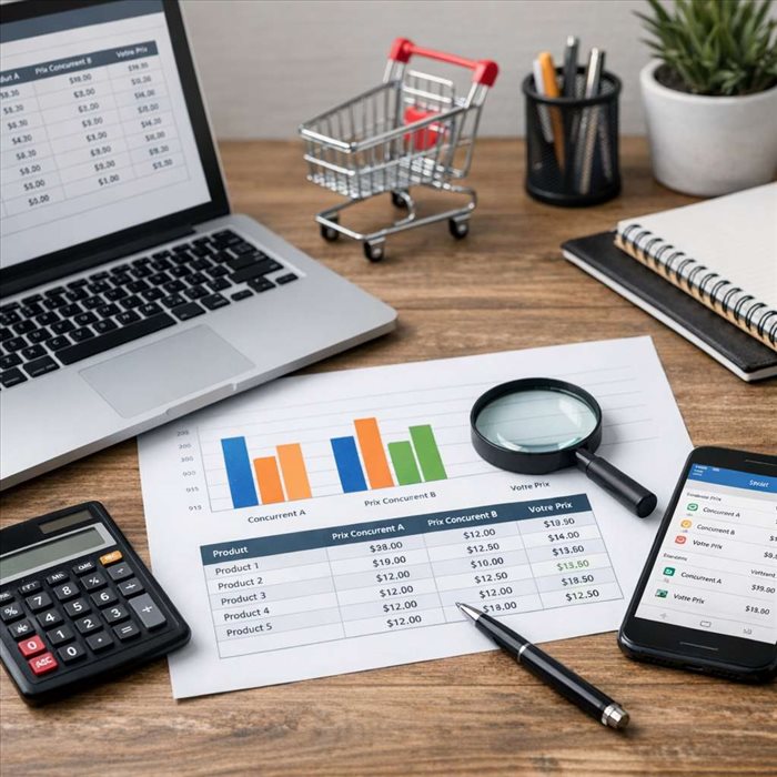 Comparer les prix de ses concurrents : méthode simple et efficace