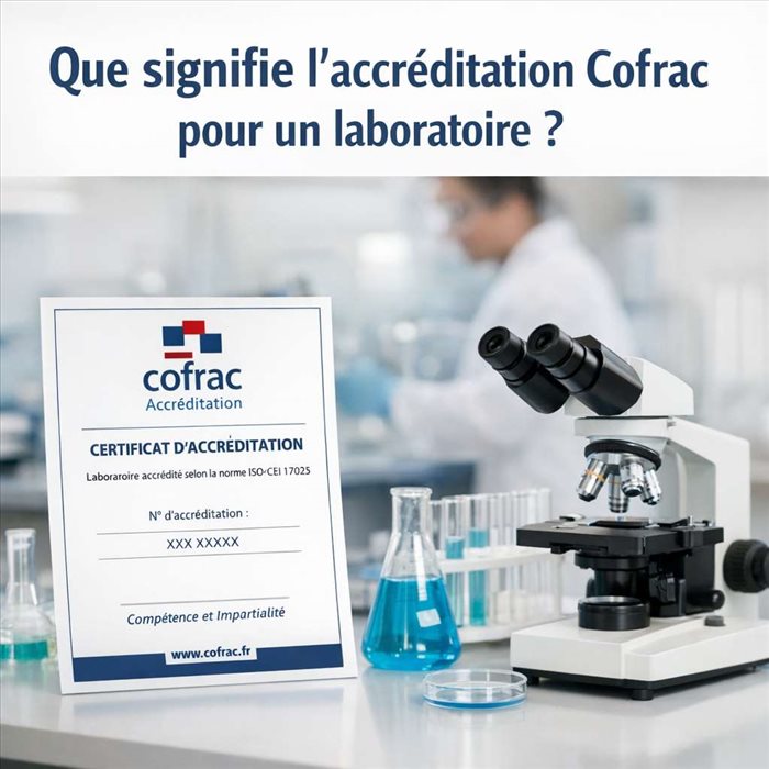 Accréditation Cofrac : ce que cela signifie pour un laboratoire