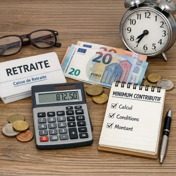 Minimum contributif après une carrière incomplète : calcul et conditions