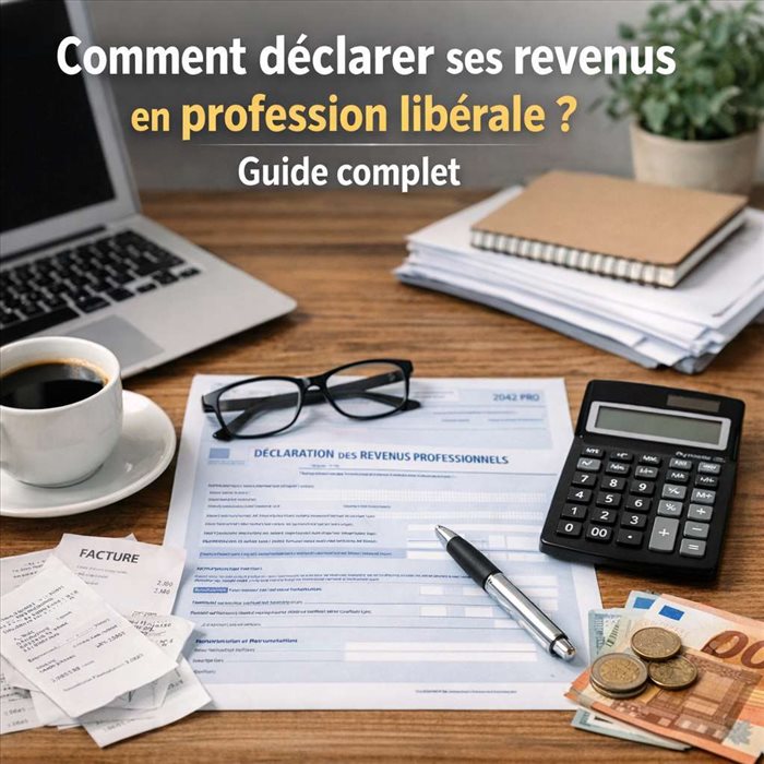 Comment déclarer ses revenus en profession libérale ? Guide complet
