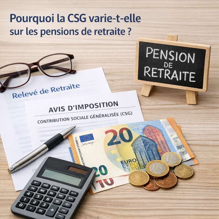 Pourquoi la CSG varie sur les pensions de retraite ?