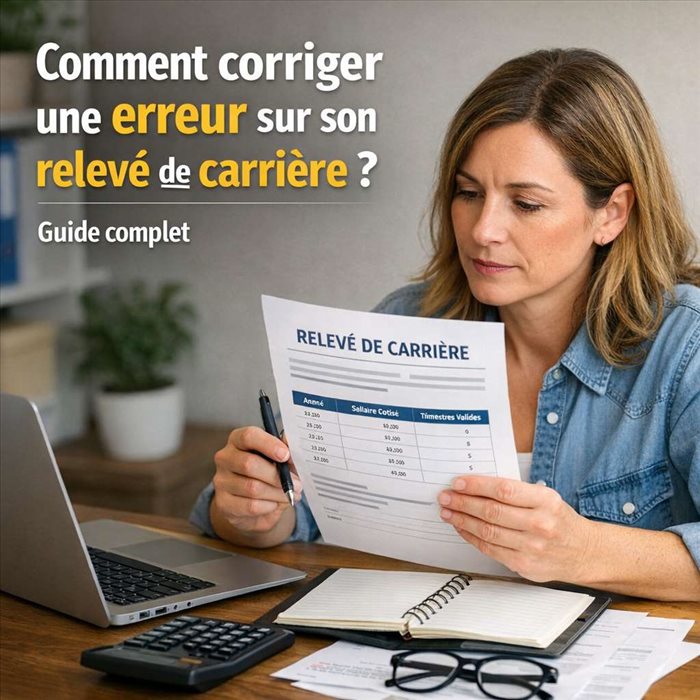 Corriger une erreur sur son relevé de carrière : mode d’emploi