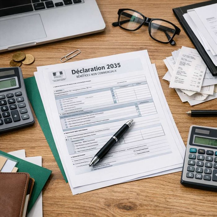 Déclaration 2035 : comment la remplir en profession libérale ?