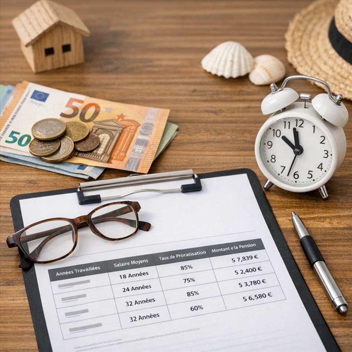 Pension proratisée : définition, calcul et exemples dans la retraite